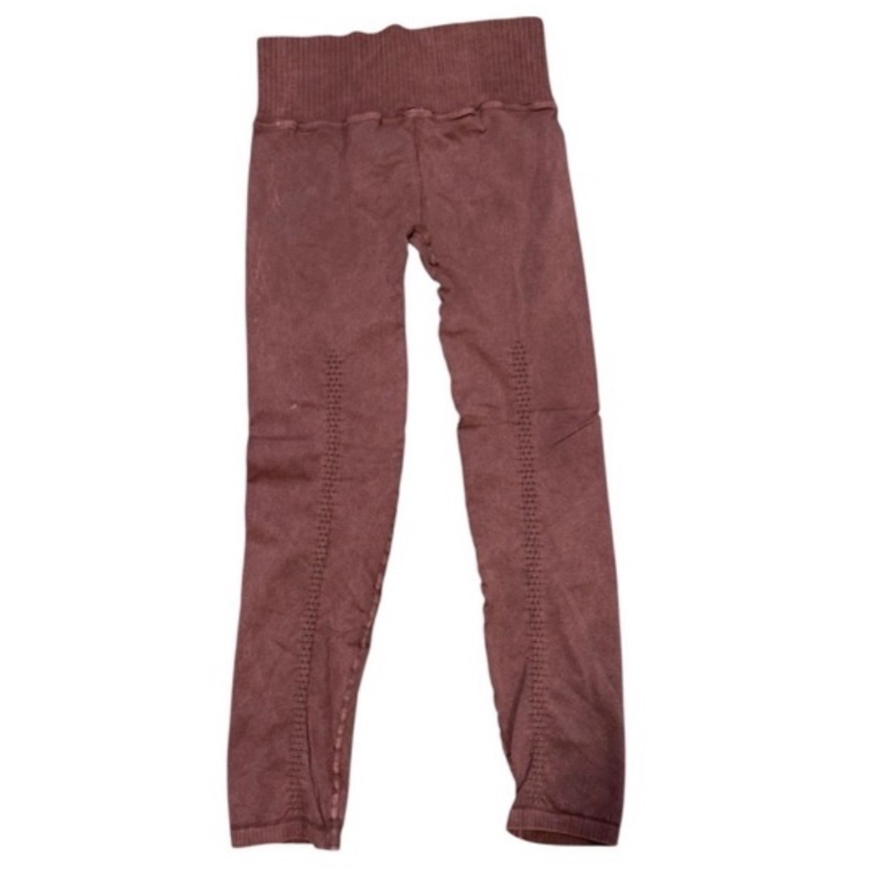 NWOT FP Movement Good Karma Leggings Size XL in Washed Brown - Picture 6 of 6